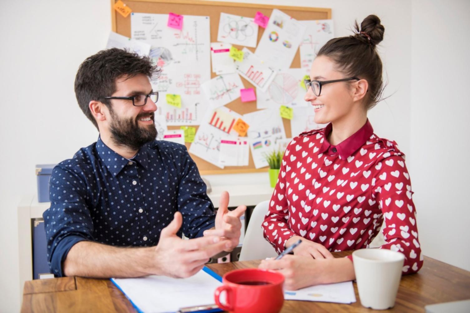 Офисная среда финансовой компании